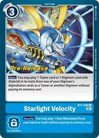 Starlight Velocity (Next Adventure Pre-Release Cards)