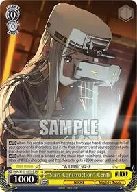Start Construction Centi SR (GODDESS OF VICTORY: NIKKE) — Weiss Schwarz Card Value
