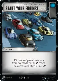 Start Your Engines (Wave 1)
