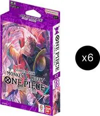 Starter Deck 18 PURPLE MonkeyDLuffy Display (Starter Deck 18: PURPLE Monkey.D.Luffy)