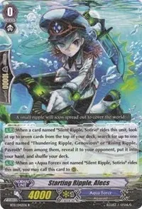 Starting Ripple Alecs (BT11: Seal Dragons Unleashed)