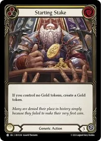 starting stake (Heavy Hitters) — Flesh & Blood TCG Card Value