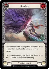 Steadfast Red (Everfest) — Flesh & Blood TCG Card Value