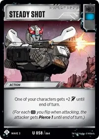 Steady Shot (War for Cybertron: Siege I)