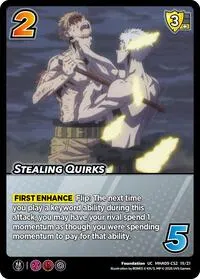 Stealing Quirks (Challenger Series: My Hero Academia - Final Battle)