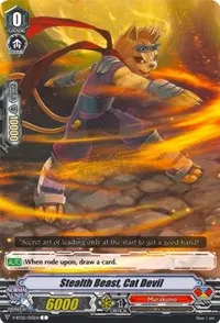 Stealth Beast Cat Devil (V-BT02 : Strongest! Team AL4)