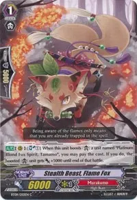Stealth Beast Flame Fox (BT09: Clash of Knights & Dragons)
