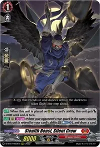 Stealth Beast Silent Crow (D-BT07: Raging Flames Against Emerald Storm)