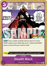 Stealth Black (The Azure Sea's Seven Release Event Cards)