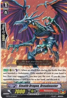 Stealth Dragon Dreadmaster (G-BT12: Dragon King's Awakening) — Cardfight Vanguard Card Value