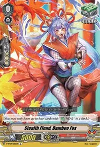 Stealth Fiend Bamboo Fox (V-BT09: Butterfly d'Moonlight)