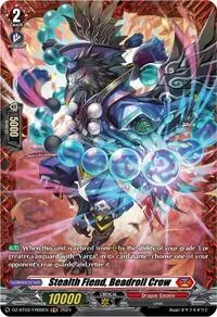 Stealth Fiend Beadroll Crow FR (DZ-BT02: Illusionless Strife)