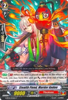 Stealth Fiend Murder Andon (G-BT10: Raging Clash of the Blade Fangs)