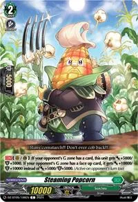 Steaming Popcorn (DZ-BT05: Omniscient Awakening) — Cardfight Vanguard Card Value