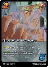 Steaming Spheres Power (Yu Yu Hakusho: Dark Tournament)