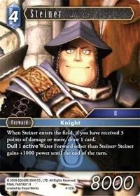 Steiner (Opus IV) — Final Fantasy TCG Card Value