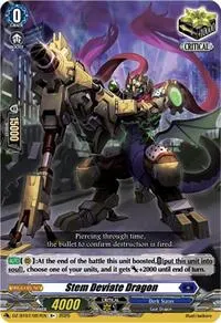 Stem Deviate Dragon (DZ-BT07: Moon Fangs & Cerulean Blaze)