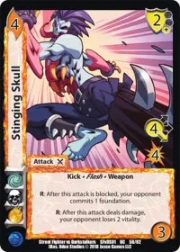 Stinging Skull (Street Fighter vs. Darkstalkers)