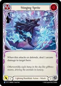 Stinging Sprite Blue (Omens of the Third Age)