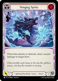Stinging Sprite Red (Omens of the Third Age)