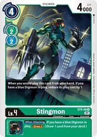 Stingmon (Starter Deck 09: Ultimate Ancient Dragon)