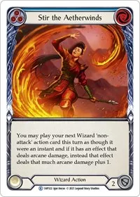 Stir the Aetherwinds Blue (History Pack Vol.1) — Flesh & Blood TCG Card Value