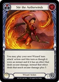 Stir the Aetherwinds Red (Arcane Rising) — Flesh & Blood TCG Card Value