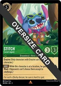 Stitch Covert Agent Oversized (Into the Inklands)