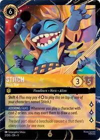 Stitch Rock Star (Disney Lorcana Promo Cards)
