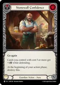 Stonewall Confidence Red (Mastery Pack Guardian)