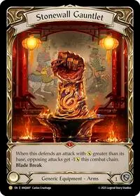 Stonewall Gauntlet (Compendium of Rathe - Antiquity Pack)