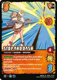 STOP AND DASH (GUILTY GEAR -STRIVE-) — UniVersus Card Value