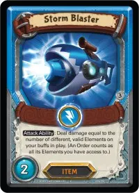 Storm Blaster Claimed (Kindred)