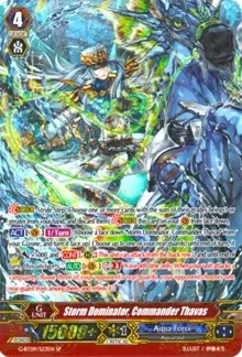 Storm Dominator Commander Thavas SP (G-BT09: Divine Dragon Caper)