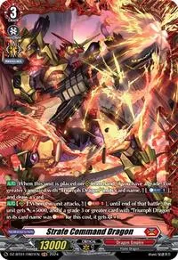 Strafe Command Dragon FR (DZ-BT01: Fated Clash) — Cardfight Vanguard Card Value