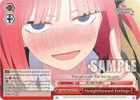 Straightforward Feelings (The Quintessential Quintuplets 2)