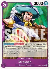 Streusen (A Fist of Divine Speed Release Event Cards)