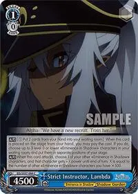 Strict Instructor Lambda (The Eminence in Shadow)