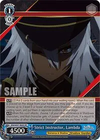 Strict Instructor Lambda SR (The Eminence in Shadow)