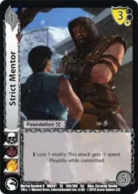Strict Mentor (Mortal Kombat X)