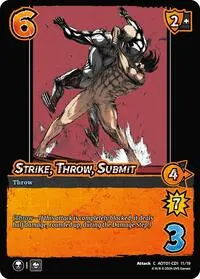 Strike Throw Submit CD1 (Attack on Titan: Battle for Humanity)