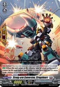 Strong arm Conversion Strogalmars (DZ-BT01: Fated Clash) — Cardfight Vanguard Card Value
