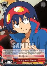 Strong Will Simon (Gurren Lagann)