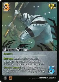 Strong Windup (Critical Role: Heroes of Exandria)
