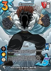 Strongarm Plus Ultra Pack 5 (UniVersus: My Hero Academia Promo Cards)