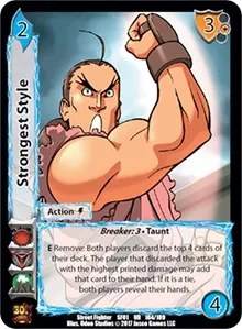 Strongest Style (Street Fighter CCG)