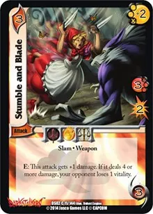 Stumble and Blade (Darkstalkers: Warriors of the Night)