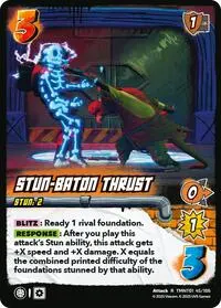 Stun Baton Thrust (Teenage Mutant Ninja Turtles)