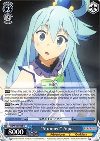 Stunned Aqua (KonoSuba)