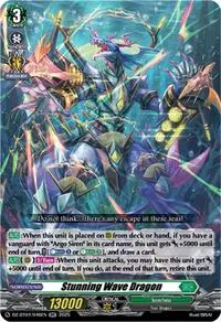 Stunning Wave Dragon (DZ-BT07: Moon Fangs & Cerulean Blaze)